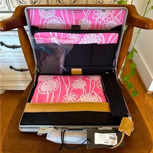 Rare Samsonite Signat Black Label Barbie Black/Pink 1965 Re-Edition Briefcase